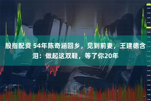 股指配资 54年陈奇涵回乡,见到前妻,王建德含泪:做起这双鞋,等了你20年