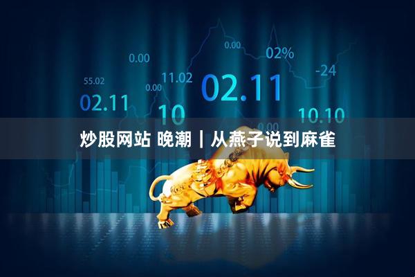 炒股网站 晚潮|从燕子说到麻雀